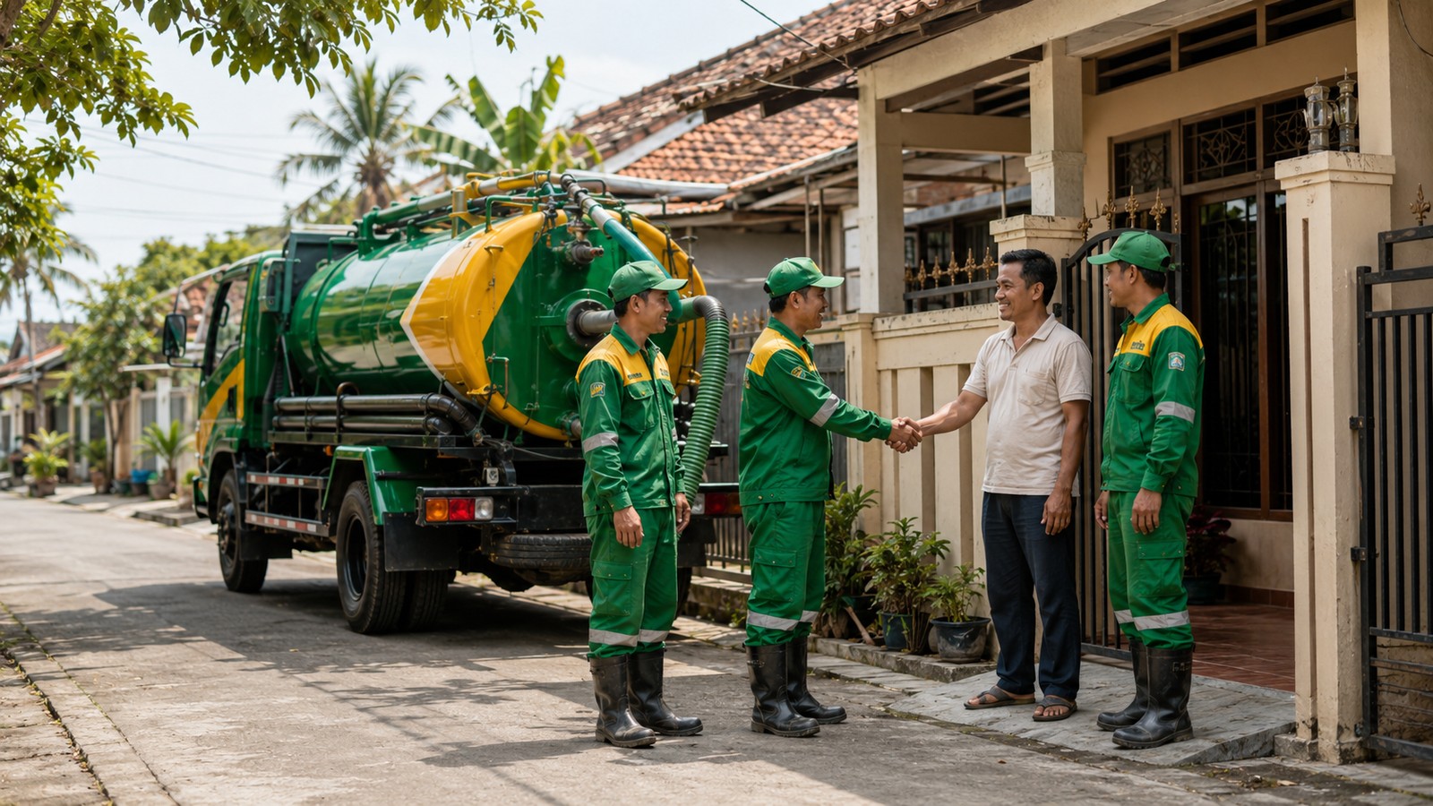 Kunjungan layanan Jasa Sedot WC Indramayu